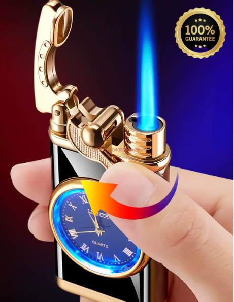 Briquet avec montre de classe