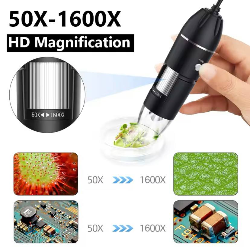 MICROSCOPE 1600X USB . OTG .